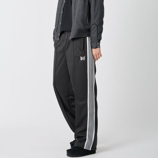 26SS 니들스 트레이닝/조거 팬츠 SX406 CHARCOAL DOM - NEEDLES