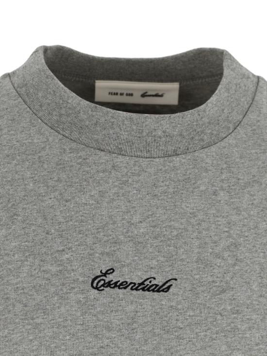 26SS 피어오브갓 반팔 티셔츠 125SP264592F CONCRETE HEATHER DOM - FEAR OF GOD