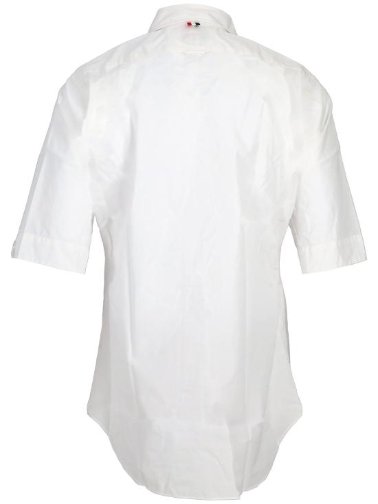 26SS 톰브라운 반팔 셔츠 MWS002E03113 100 WHITE - THOM BROWNE
