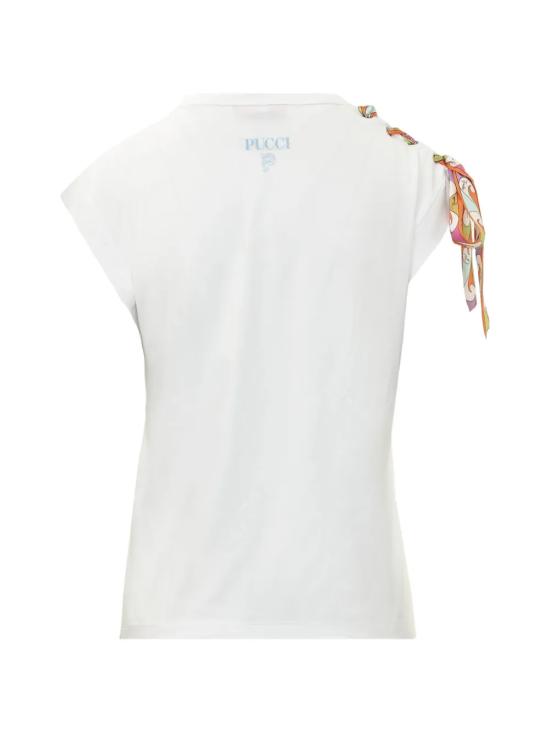 26SS 에밀리오푸치 민소매 티셔츠 6HTP406H990 100 Bianco - EMILIO PUCCI