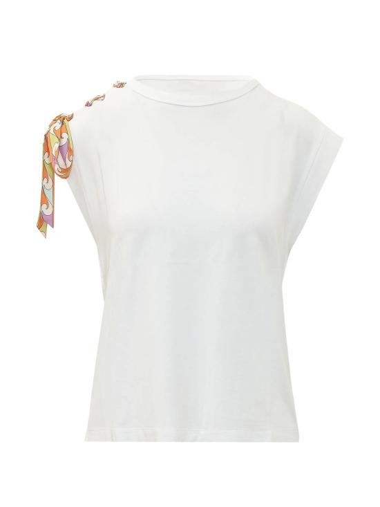 26SS 에밀리오푸치 민소매 티셔츠 6HTP406H990 100 Bianco