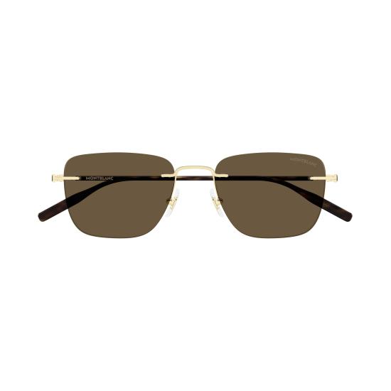 26SS 몽블랑 선글라스 MB0470S 003 GOLD GOLD BROWN