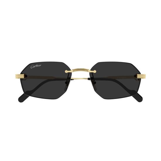 26SS 까르띠에 선글라스 CT0616S 001 GOLD GOLD GREY - CARTIER