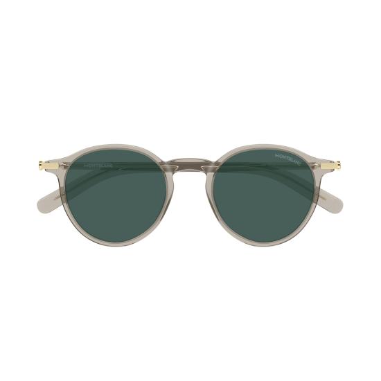 26SS 몽블랑 선글라스 MB0461S 004 BEIGE GOLD GREEN - MONTBLANC