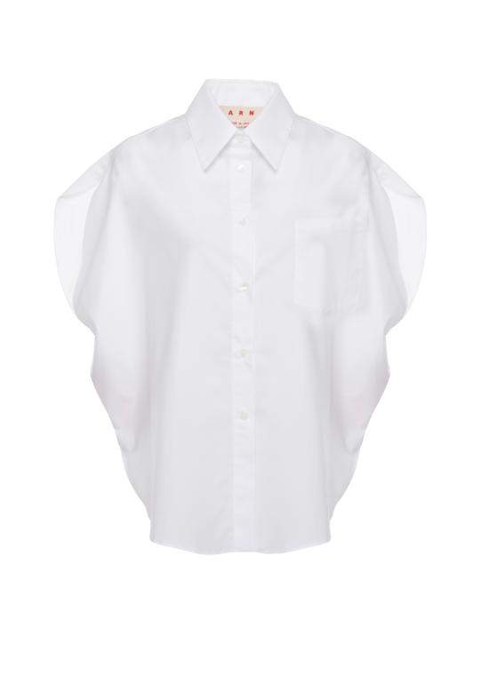 26SS 마르니 셔츠 CAMA0684S0 UTC19300W01 White