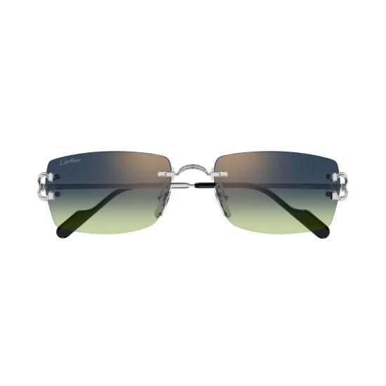 26SS 까르띠에 선글라스 CT0550S 008 SILVER SILVER BLUE