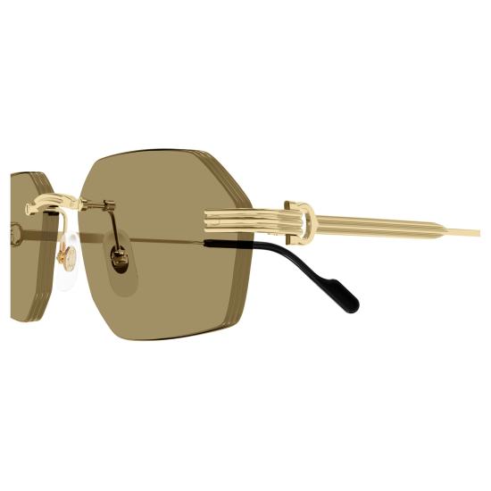26SS 까르띠에 선글라스 CT0616S 002 GOLD GOLD BROWN