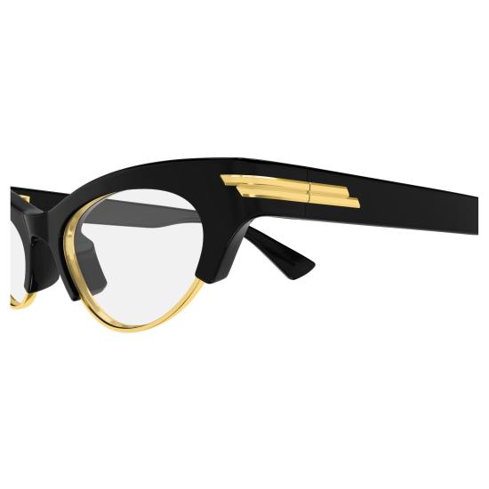 26SS 보테가베네타 안경 BV1431S 009 BLACK BLACK TRANSPARE - BOTTEGA VENETA