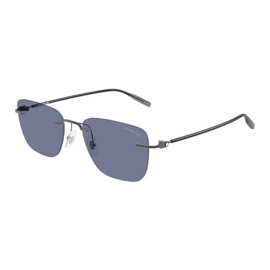 26SS 몽블랑 선글라스 MB0470S 004 RUTHENIUM RUTHENIUM VIOLET - MONTBLANC