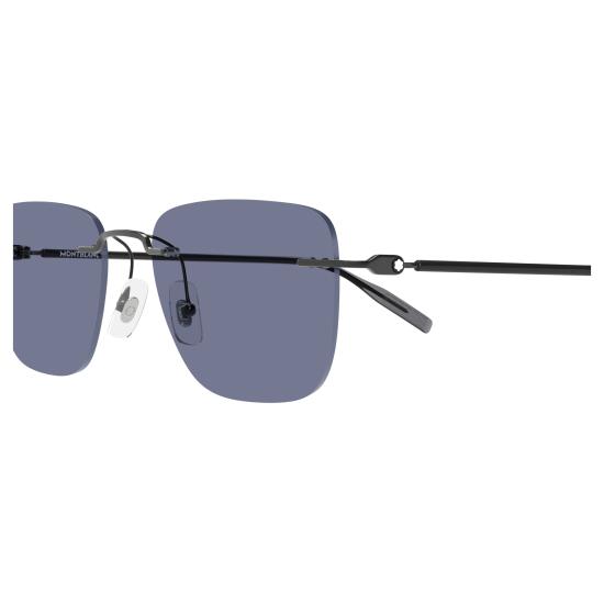 26SS 몽블랑 선글라스 MB0470S 004 RUTHENIUM RUTHENIUM VIOLET - MONTBLANC