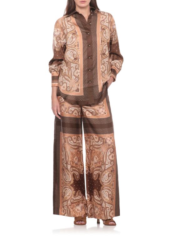26SS 짐머만 팔라초 팬츠 4021PS261 CAPS Marrone - ZIMMERMANN