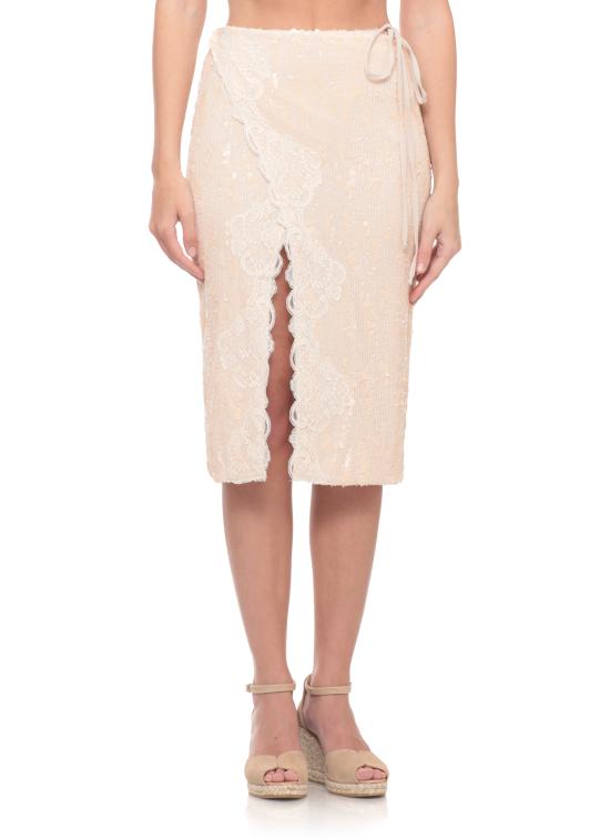 26SS 미스비키니 미디 스커트 V6032D T 7451PABE Beige - MISSBIKINI