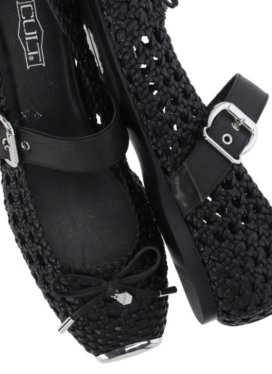 26SS 컬트 플랫 슈즈 CLW466600 JAM 4666BLACK Black - CULT