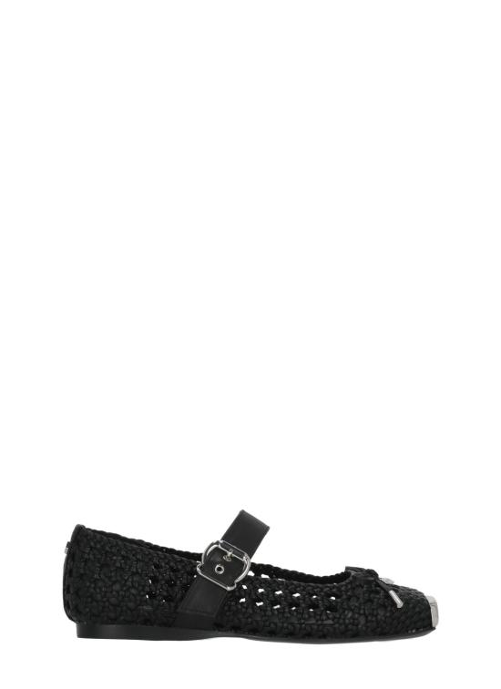 26SS 컬트 플랫 슈즈 CLW466600 JAM 4666BLACK Black