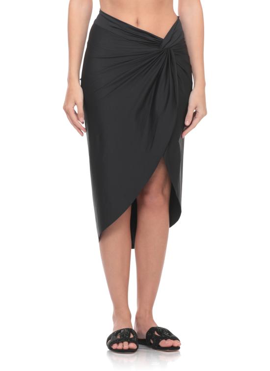 26SS 미스비키니 미디 스커트 V6052D RODI UNITOFAPR Black - MISSBIKINI