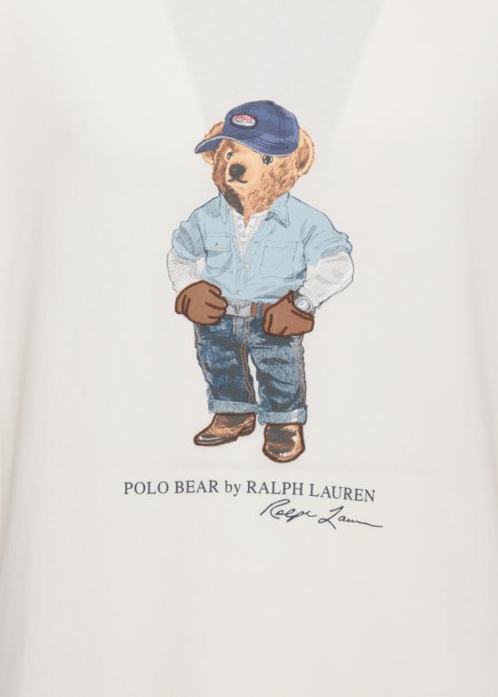 26SS 랄프 로렌 반팔 티셔츠 710B14615 001 White - RALPH LAUREN