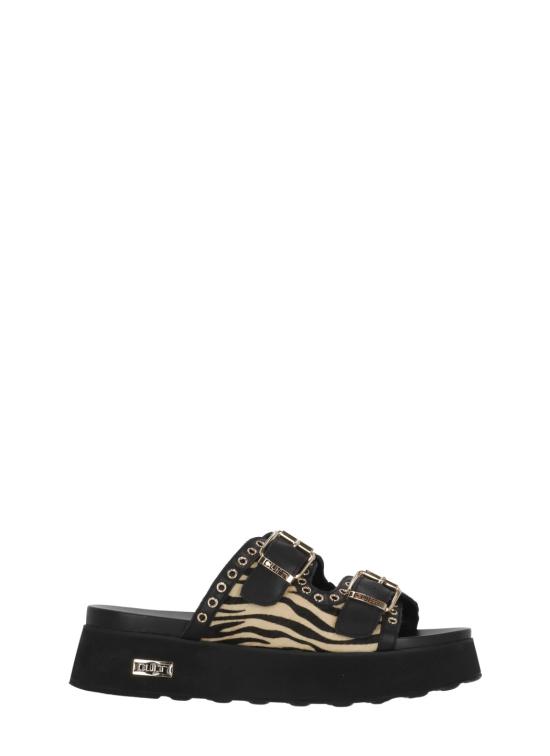 26SS 컬트 뮬/슬리퍼 CLW430601 JANIS 4306ZEBRA Nero