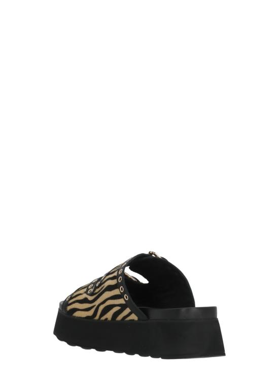 26SS 컬트 뮬/슬리퍼 CLW430601 JANIS 4306ZEBRA Nero - CULT