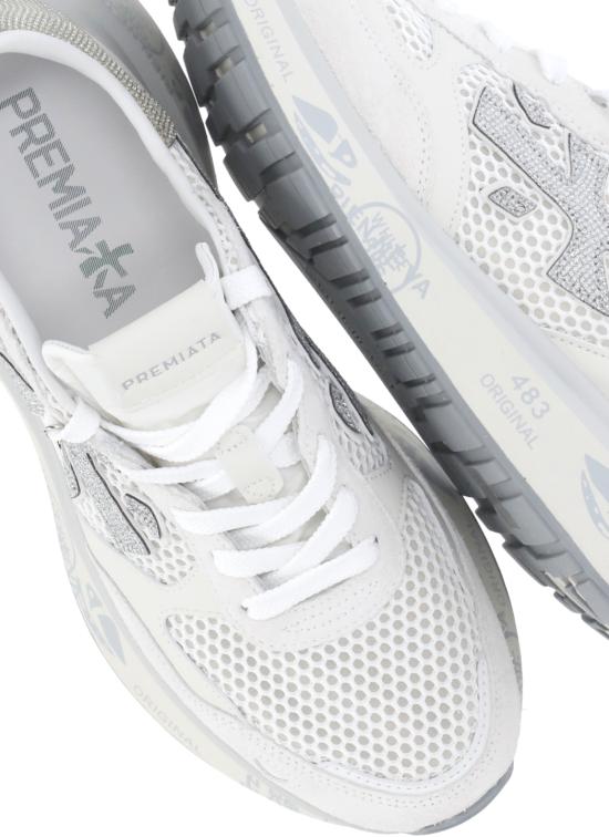 26SS 화이트 프리미아타 스니커즈 LAURYN 8186 White - WHITE PREMIATA