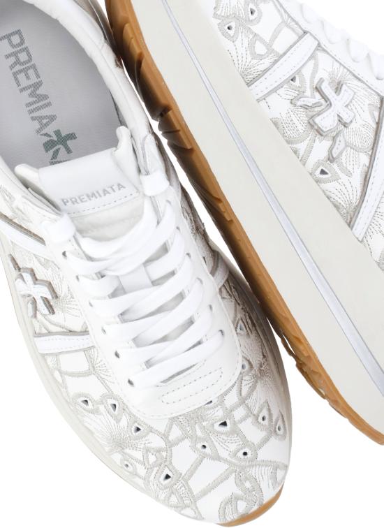 26SS 화이트 프리미아타 스니커즈 BETHCOIN 8153 White - WHITE PREMIATA