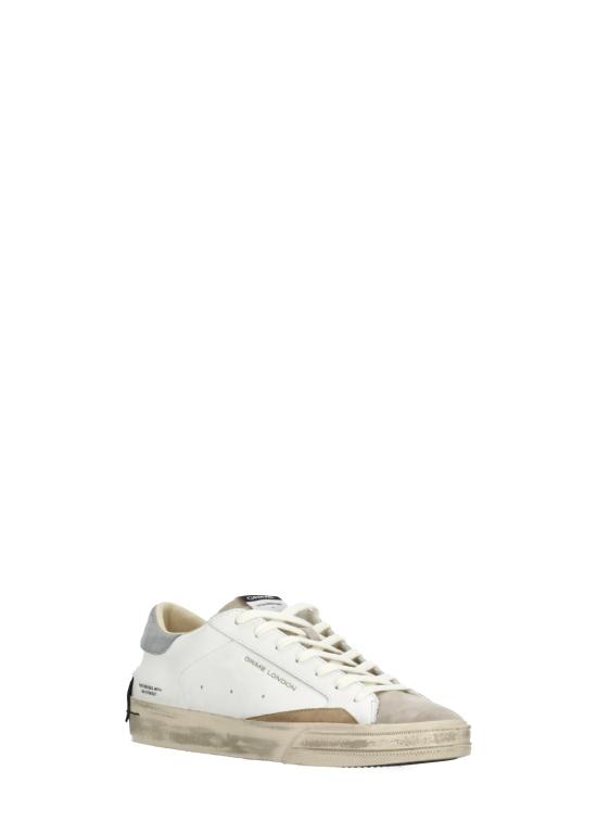 26SS 크라임런던 스니커즈 19050PP8 10 DISTRESSED LO White - CRIME LONDON