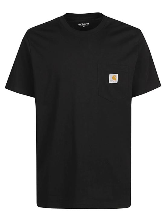 26FW 칼하트 WIP 숏슬리브 포켓 티셔츠 I030434 89XX Black