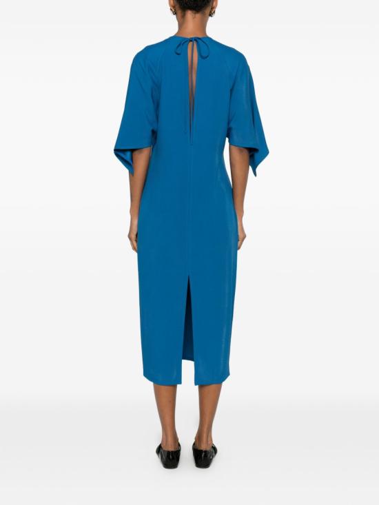 26FW 스텔라 맥카트니 미디 원피스 6A0710 3FU3724300 Blue - STELLA MCCARTNEY