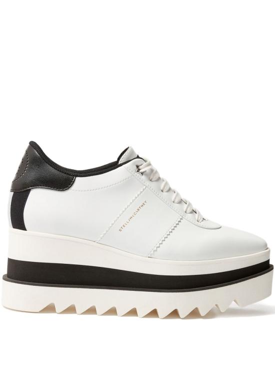 26FW 스텔라 맥카트니 스닉엘리세 플랫폼 트레이너 810611 AP0AM09001 White
