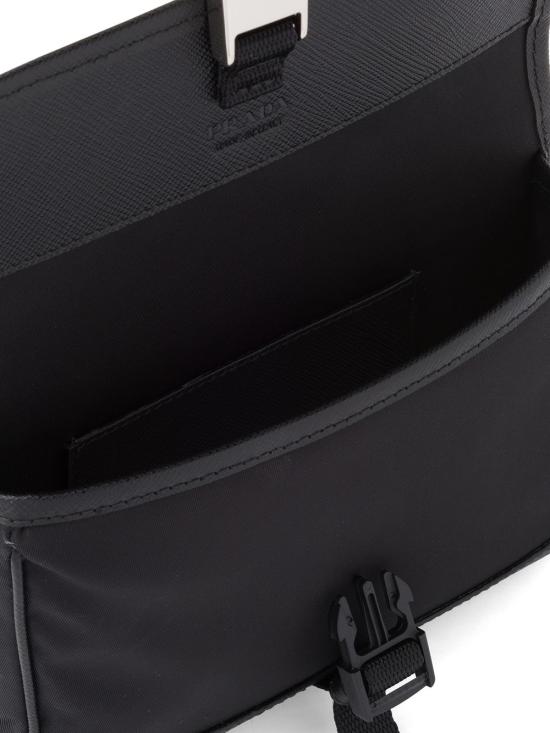 26FW 프라다 삼각로고 리나일론 폰 홀더 크로스백 2ZH108 2DMHF0002 Black - PRADA