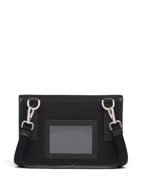 26FW 프라다 삼각로고 리나일론 폰 홀더 크로스백 2ZH108 2DMHF0002 Black - PRADA