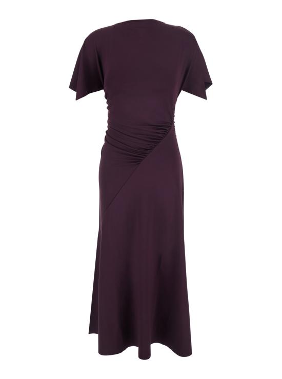 26FW 빅토리아 베컴 롱 원피스 1326JDR007350A486 Bordeaux