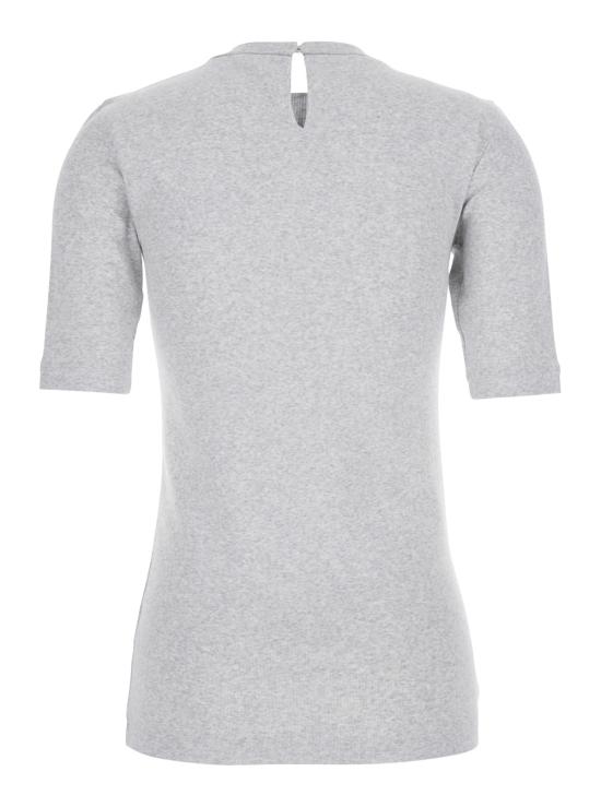 26SS 브루넬로 쿠치넬리 코튼 티셔츠 M0TC8BJ310C8003 Grey - BRUNELLO CUCINELLI