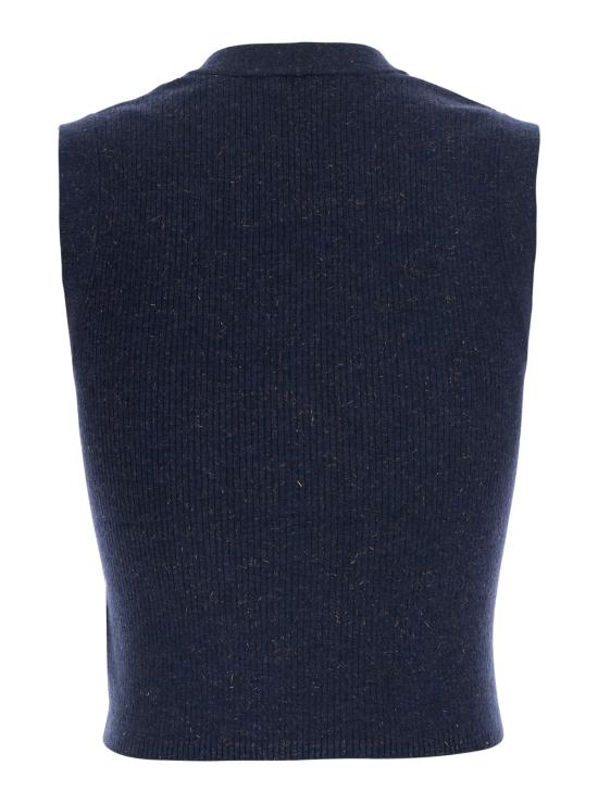 26SS 브루넬로 쿠치넬리 베스트 M9A822216C7186 Blu - BRUNELLO CUCINELLI