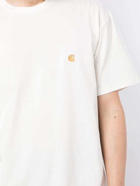 26FW 칼하트 WIP 숏슬리브 체이스 티셔츠 I026391 00RXX White - CARHARTT WIP