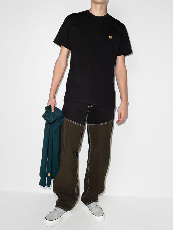 26FW 칼하트 WIP 숏슬리브 체이스 티셔츠 I026391 00FXX Black - CARHARTT WIP