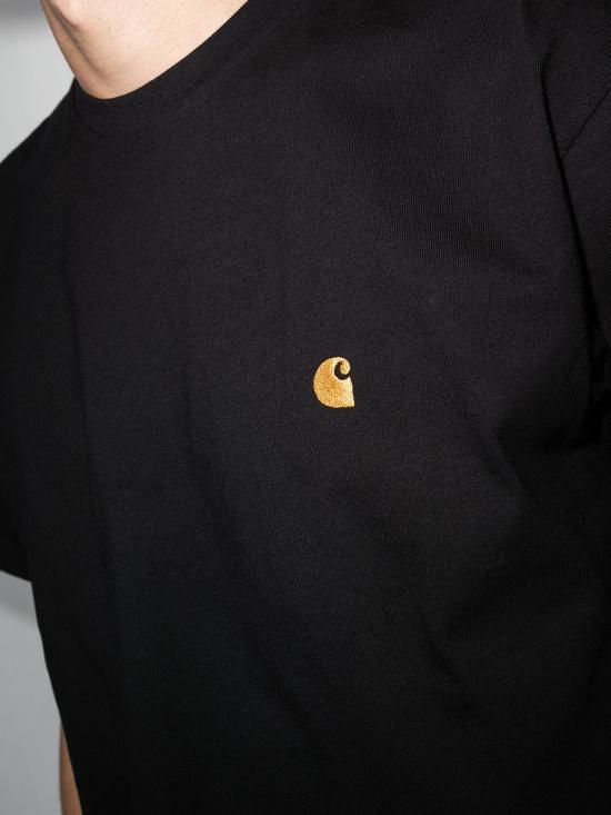 26FW 칼하트 WIP 숏슬리브 체이스 티셔츠 I026391 00FXX Black - CARHARTT WIP