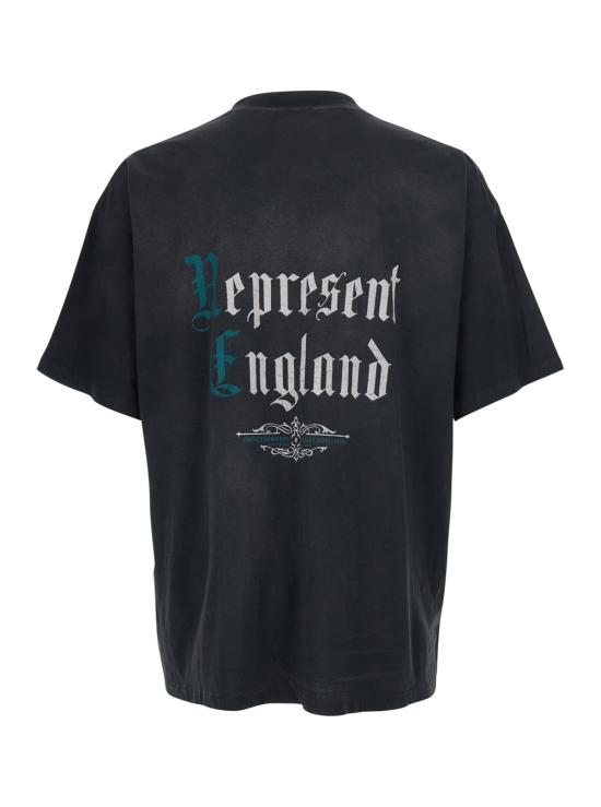 26FW 리프레젠트 반팔 티셔츠 MLM101231STAINEDBLACK Black - REPRESENT