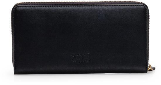 25FW 핑코 지갑 100250A0F1Z99Q BLACK - PINKO