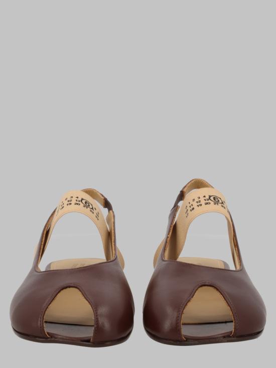 26FW MM6 메종마르지엘라 아나토믹 뉴메릭 슬링백 S59WP0212 P3628T2259 BORDEAUX