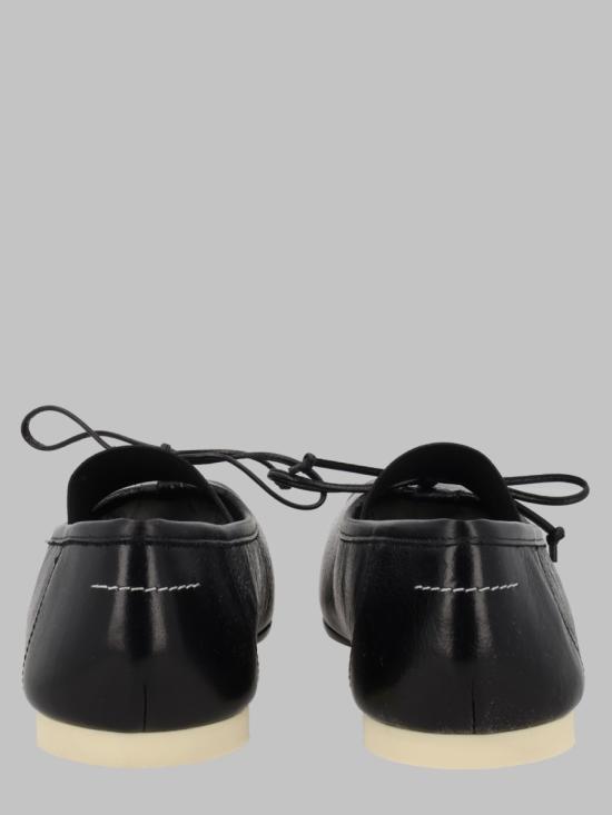 26FW MM6 메종마르지엘라 발레 플랫 슈즈 S59WZ0103 P7561T8013 BLACK - MM6 MAISON MARGIELA
