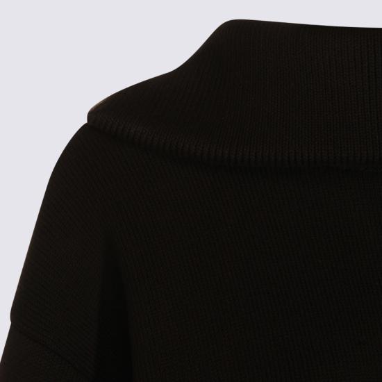 25FW 발렌시아가 백투프론트 터틀넥 스웨터 848840 T34211000 Black - BALENCIAGA