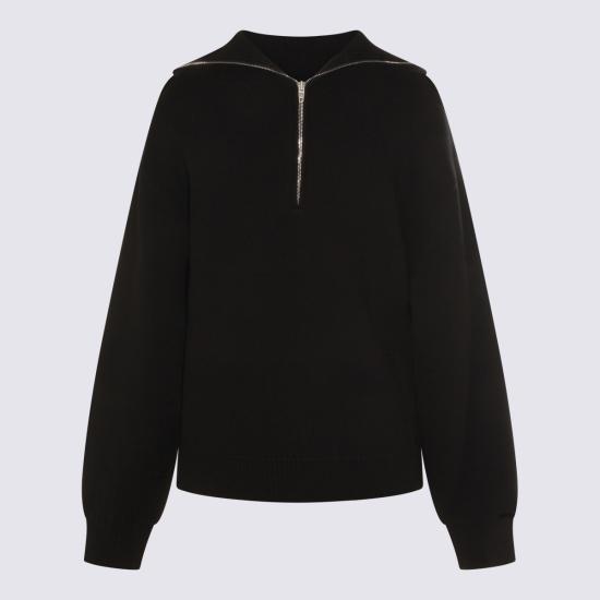 25FW 발렌시아가 백투프론트 터틀넥 스웨터 848840 T34211000 Black - BALENCIAGA