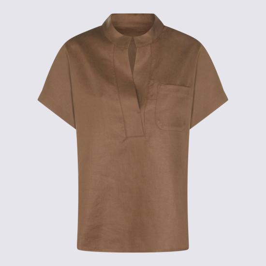 26SS 나인인더모닝 반팔 티셔츠 IL34 V61MOCHA Mocha