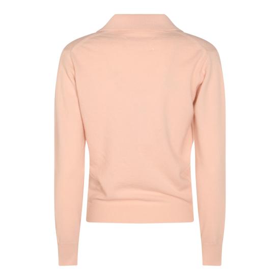 25FW 마르지엘라 V넥 니트 S51GL0063 M13144216 PALE PINK - MAISON MARGIELA
