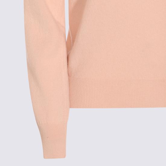 25FW 마르지엘라 V넥 니트 S51GL0063 M13144216 PALE PINK - MAISON MARGIELA