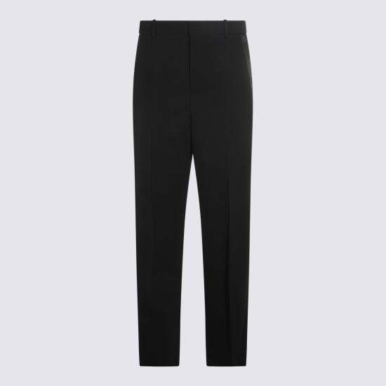 25FW 생로랑 스트레이트 팬츠 844548 Y7E631000 Black