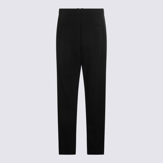 25FW 생로랑 스트레이트 팬츠 844548 Y7E631000 Black - SAINT LAURENT