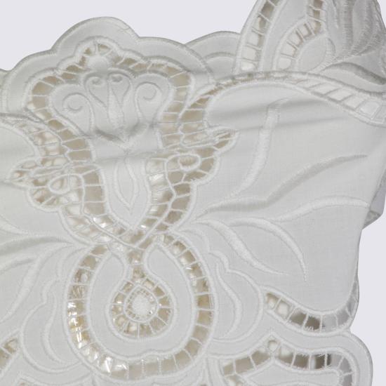 26SS 블루마린 민소매 티셔츠 P644C242A N0102 WHITE Pearl - BLUMARINE