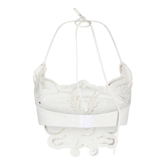 26SS 블루마린 민소매 티셔츠 P644C242A N0102 WHITE Pearl - BLUMARINE