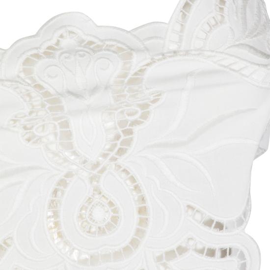 26SS 블루마린 민소매 티셔츠 P644C242A N0102 WHITE Pearl - BLUMARINE